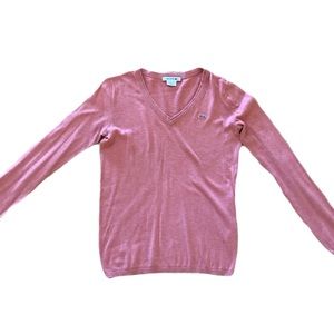 Authentic Lacoste women’s long sleeve sweater